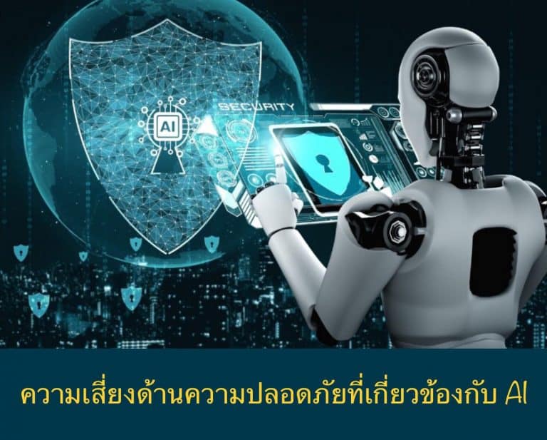 ความเสี่ยงด้านความปลอดภัยที่เกี่ยวข้องกับ AI