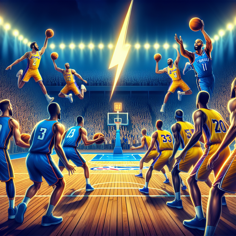 การเปรียบเทียบ Thunder กับ Lakers: สถิติและแนวโน้มใน NBA