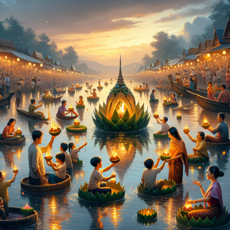ประเพณีลอยกระทง: ความเชื่อและประเพณีที่สืบทอดต่อกัน
