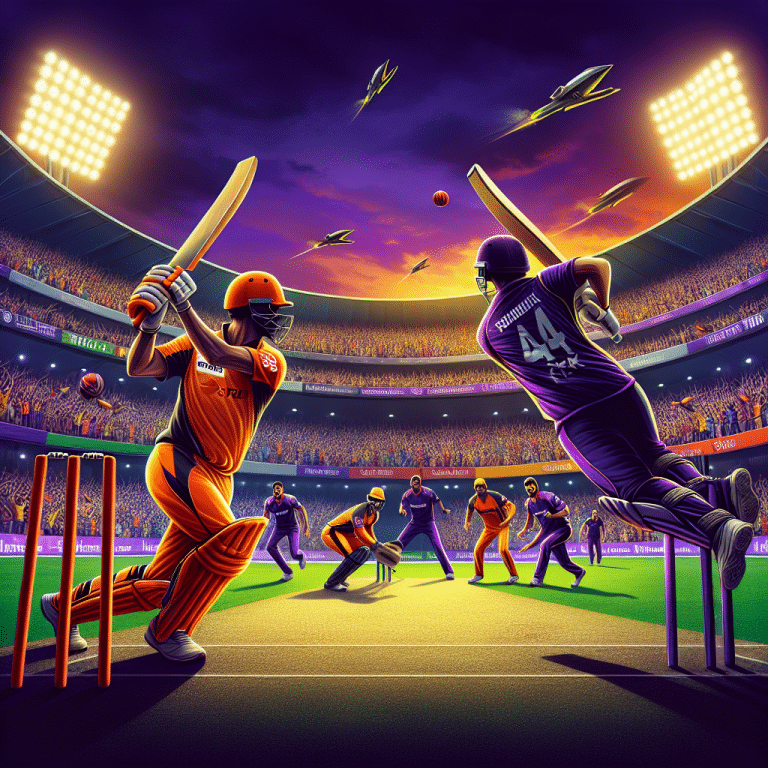 การเปรียบเทียบ SRH vs KKR: แผนการชนะจากสองทีมที่เจ๋งที่สุด