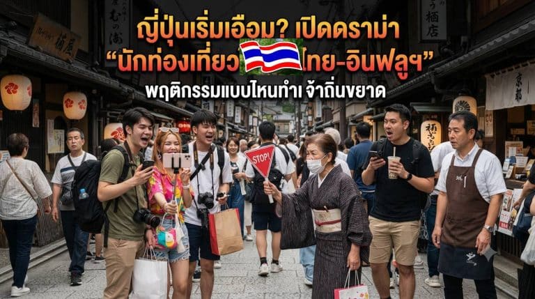 ญี่ปุ่นเริ่มเอือม ? เปิดดราม่า “นักท่องเที่ยวไทย–อินฟลูฯ” พฤติกรรมแบบไหนทำเจ้าถิ่นขยาด