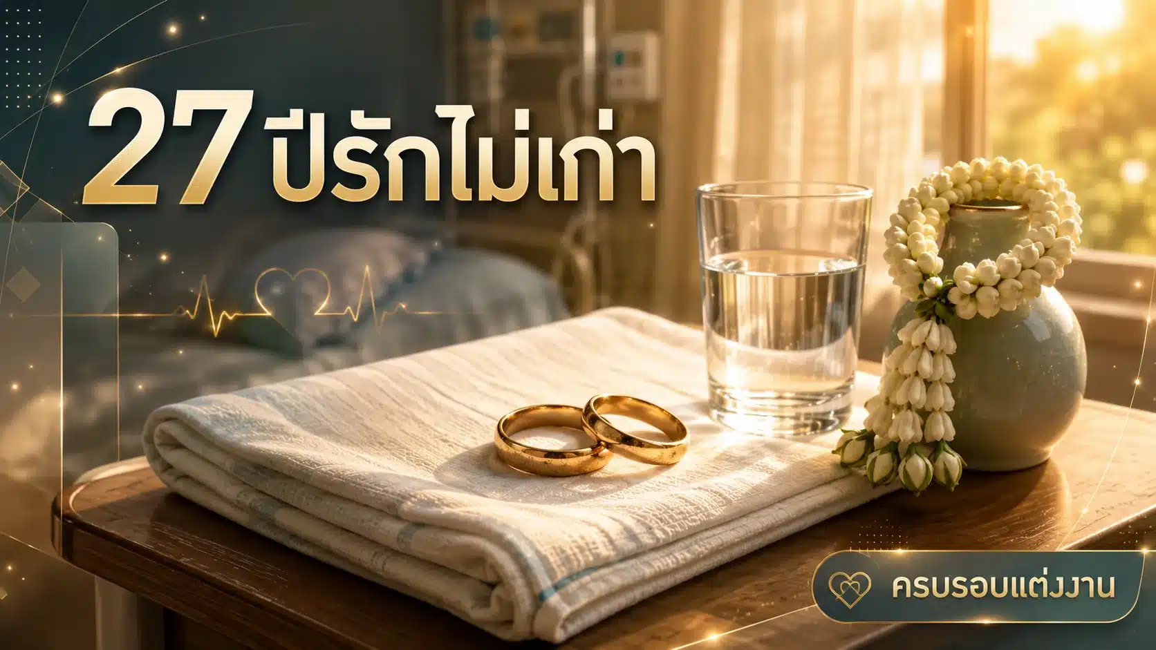 ปภัสรา เตชะไพบูลย์ 27 ปีรักไม่เก่า ฝ่าวิกฤตสามีป่วย 8 เดือน