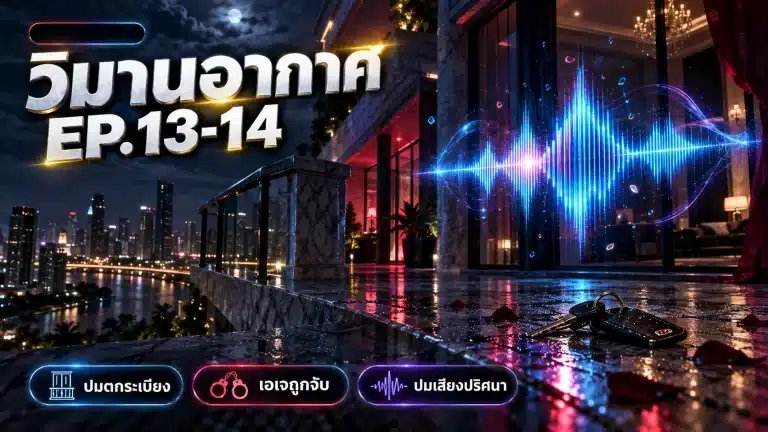 วิมานอากาศ ep 13 สปอยล์ EP.13-14 จินตาย เอเจถูกจับ